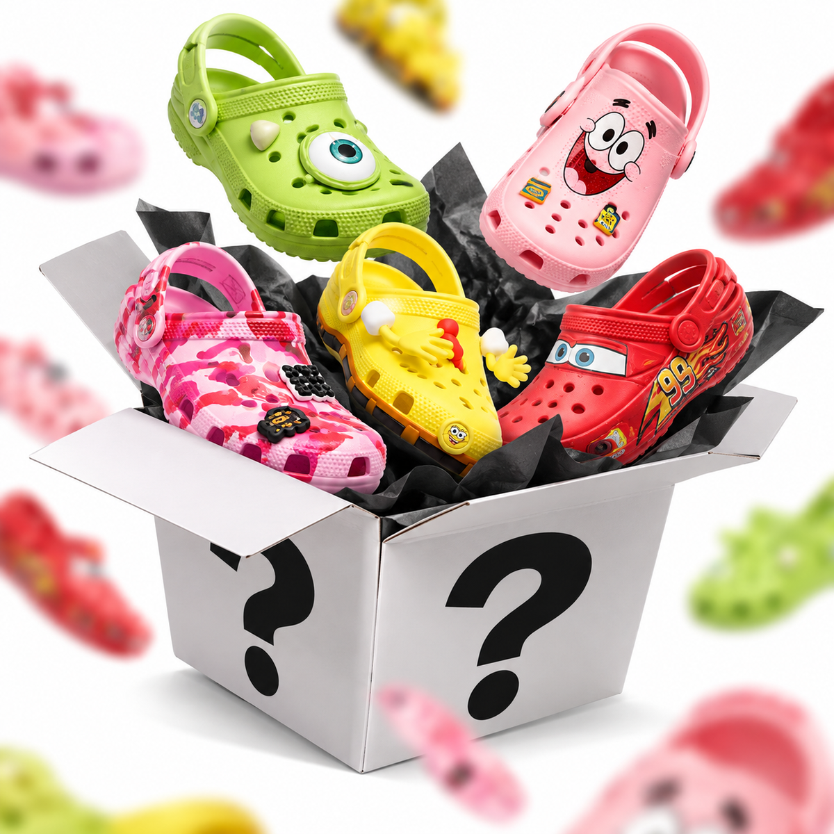 Mystery Box Crocs - 5 pares