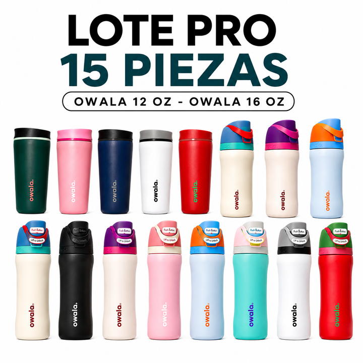 Lote Pro - 15 piezas